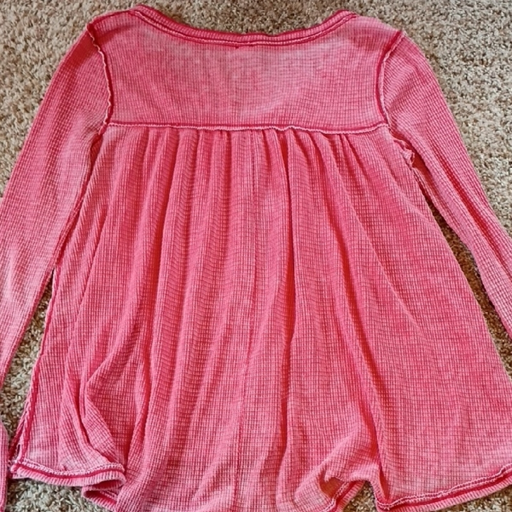 We The Free Pink Long Sleeve Top - Picture 6 of 6